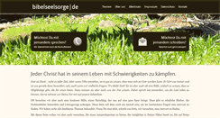 Desktop Screenshot of bibelseelsorge.de